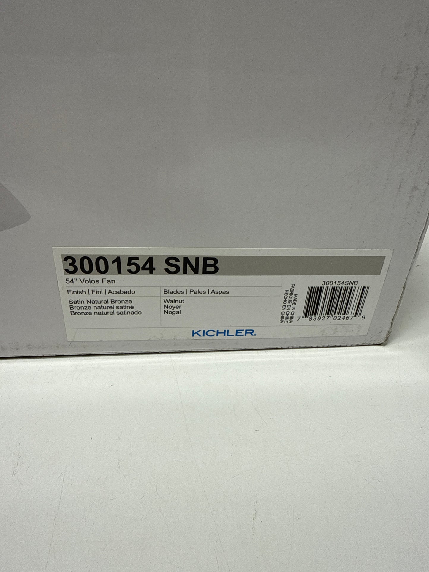 Kichler Lighting - Volos - 3 Blade Ceiling Fan with Light Kit in Modern