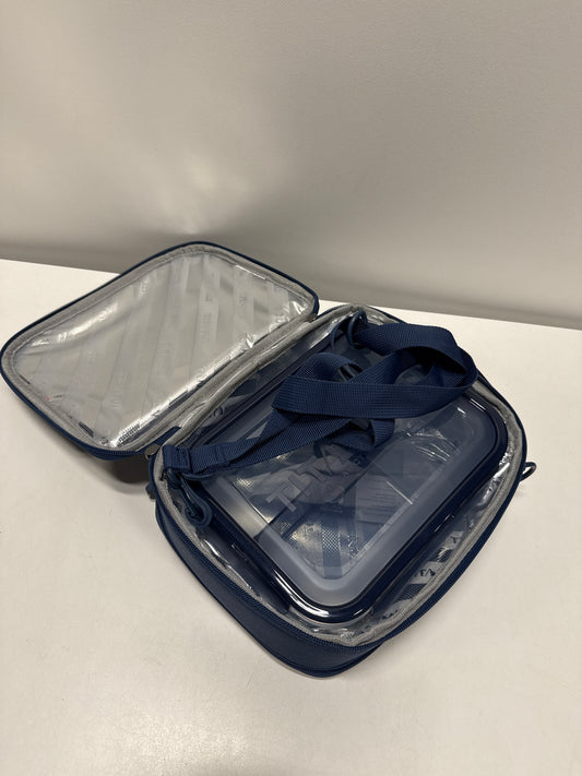 Titan PRO Expandable Lunch Box by Arctic Zone & Leak-Proof Bento, Keeps Food Cold Up to 6 Hours (Blue)
