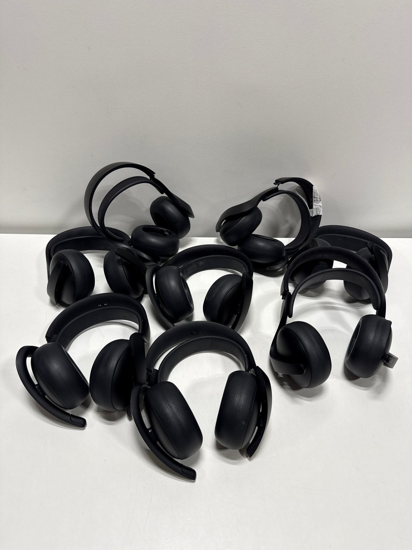 Lot of 8 For Parts PlayStation Pulse Elite Midnight Black - Playstation 5