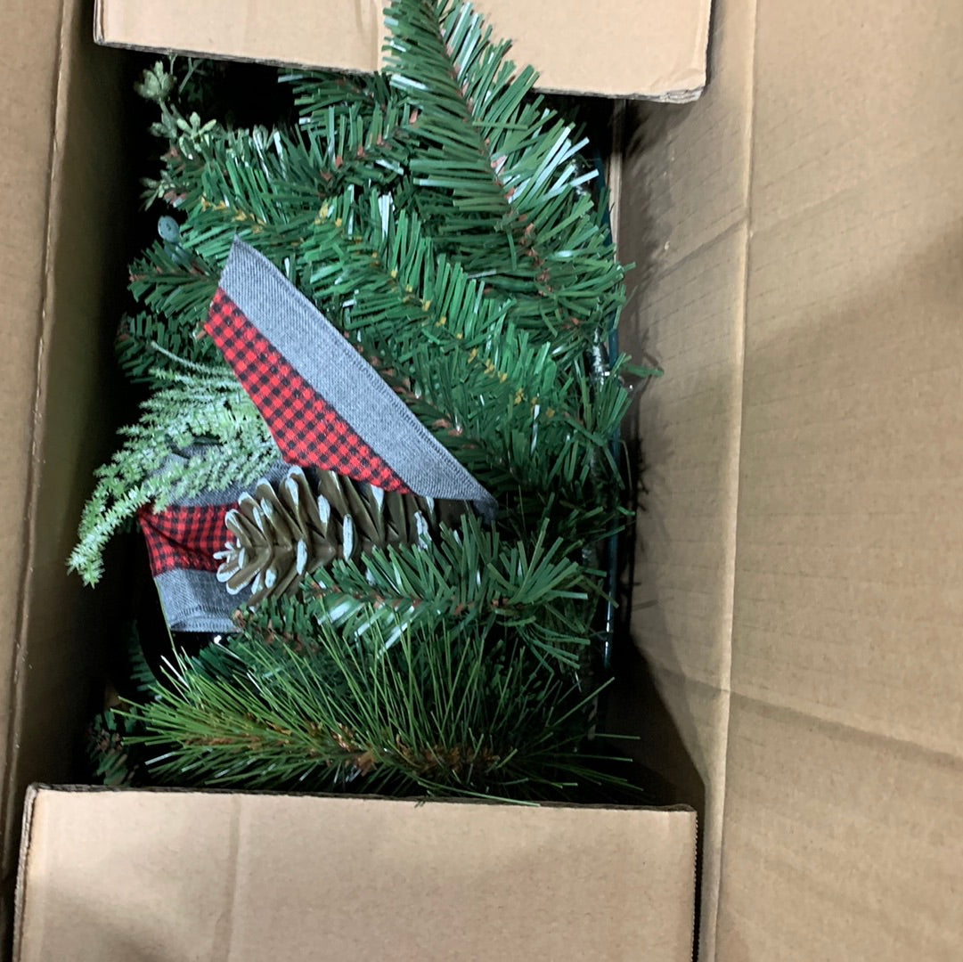 Kirkland Holiday 36" Pre Lit Decorated Wreath