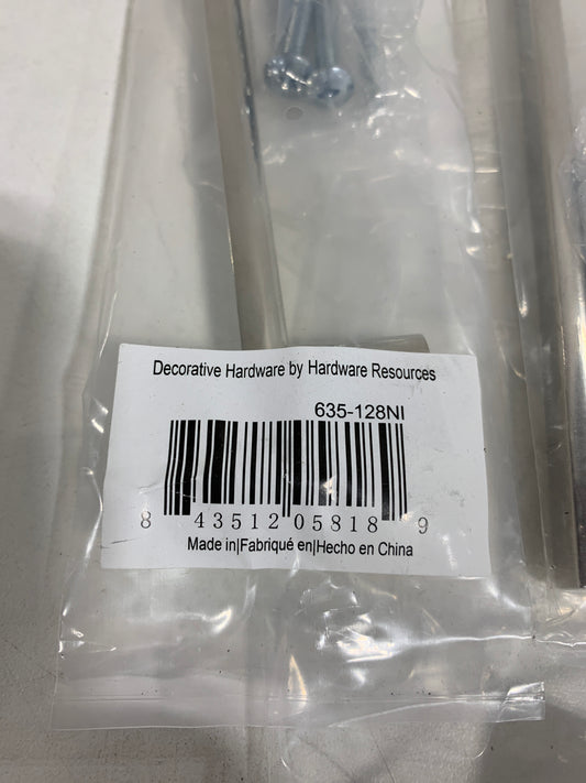 4 Jeffrey Alexander 635-128 Sutton 5-1/16" (128 Mm) Center to Center Square Linear Bar