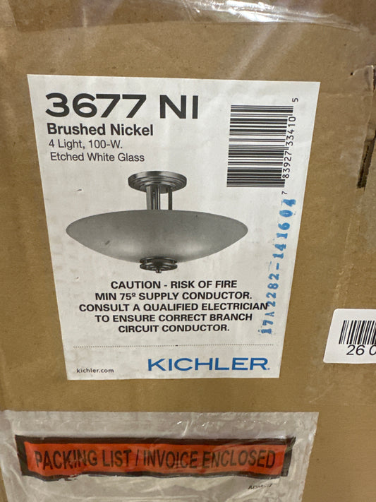 Kichler Lighting - Four Light Semi Flush Mount - Semi Flush Light - Hendrik - 4