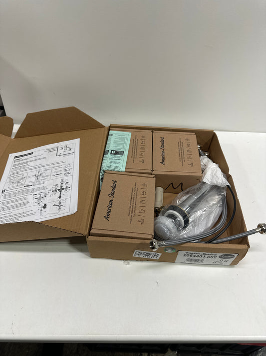 American Standard Double Handle Deck Mounted Bidet Fitting Faucet with Speed Connect