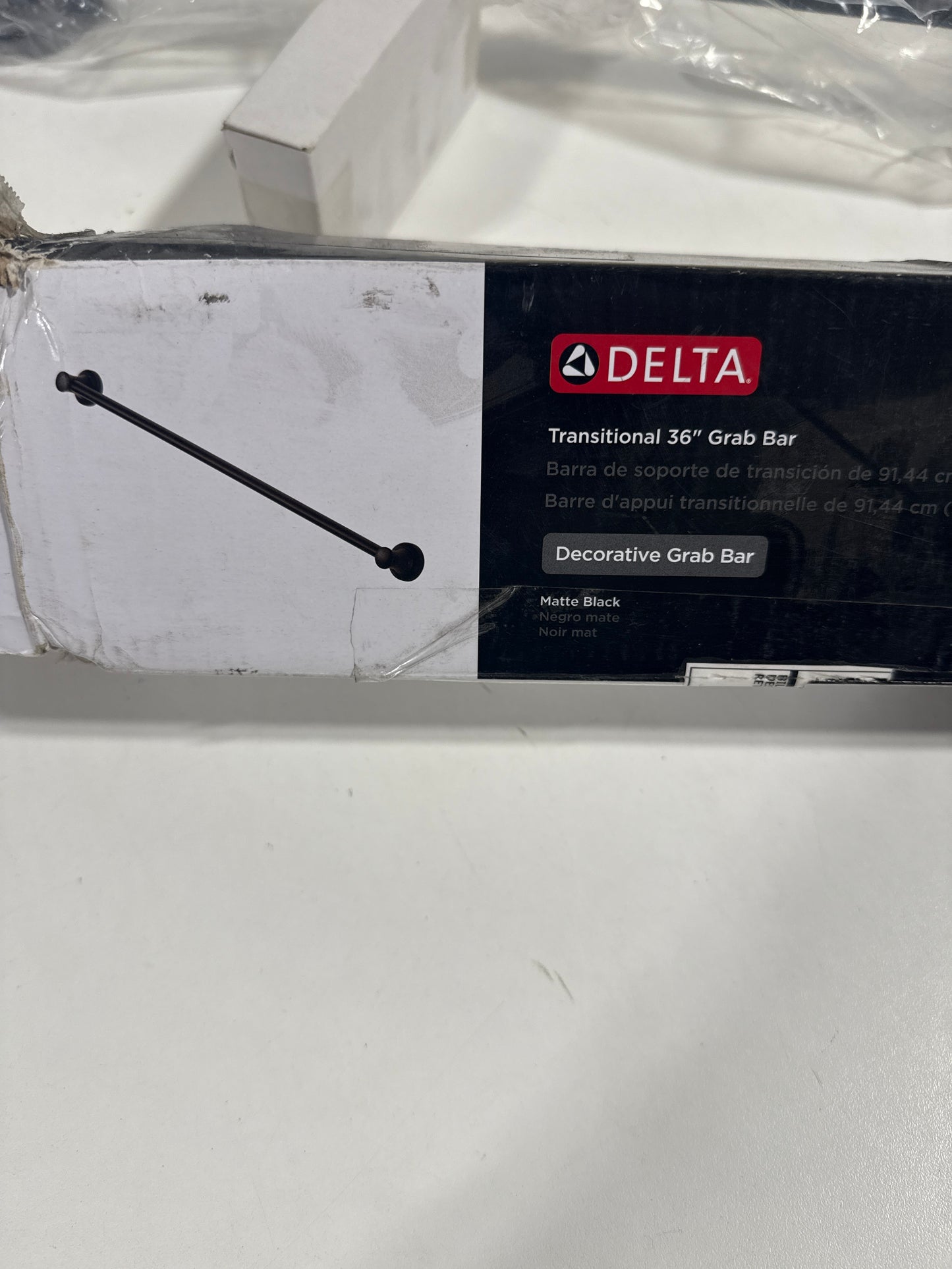 Delta BathSafety: 36" Transitional Decorative ADA Grab Bar