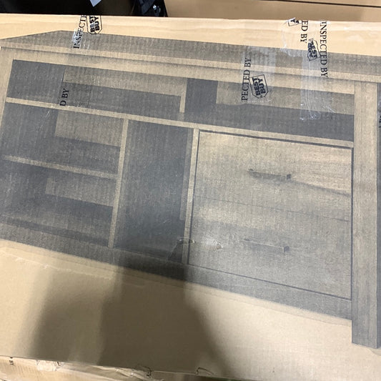 Insignia - Gaming TV Cabinet for Most TVs up to 55" - Brown