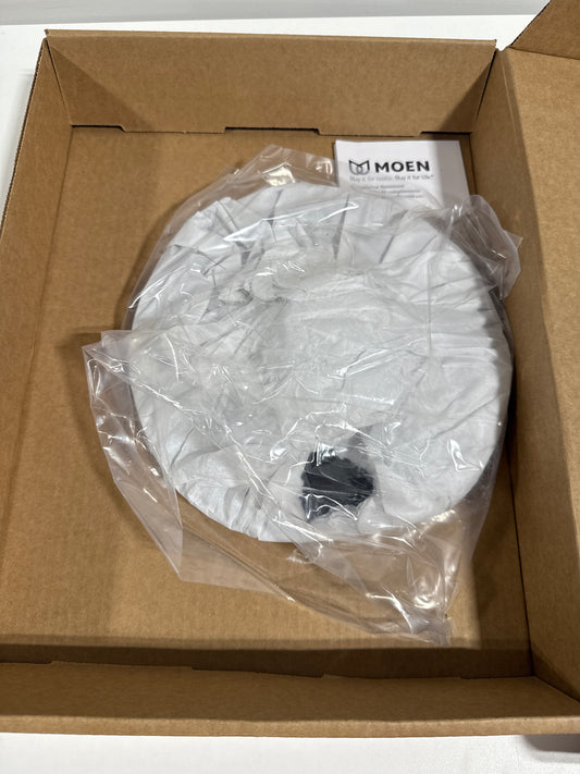 Moen Waterhill Wrought Iron 10-Inch Single Function Rainshower Showerhead with Immersion Rainshower Technology, S112WR