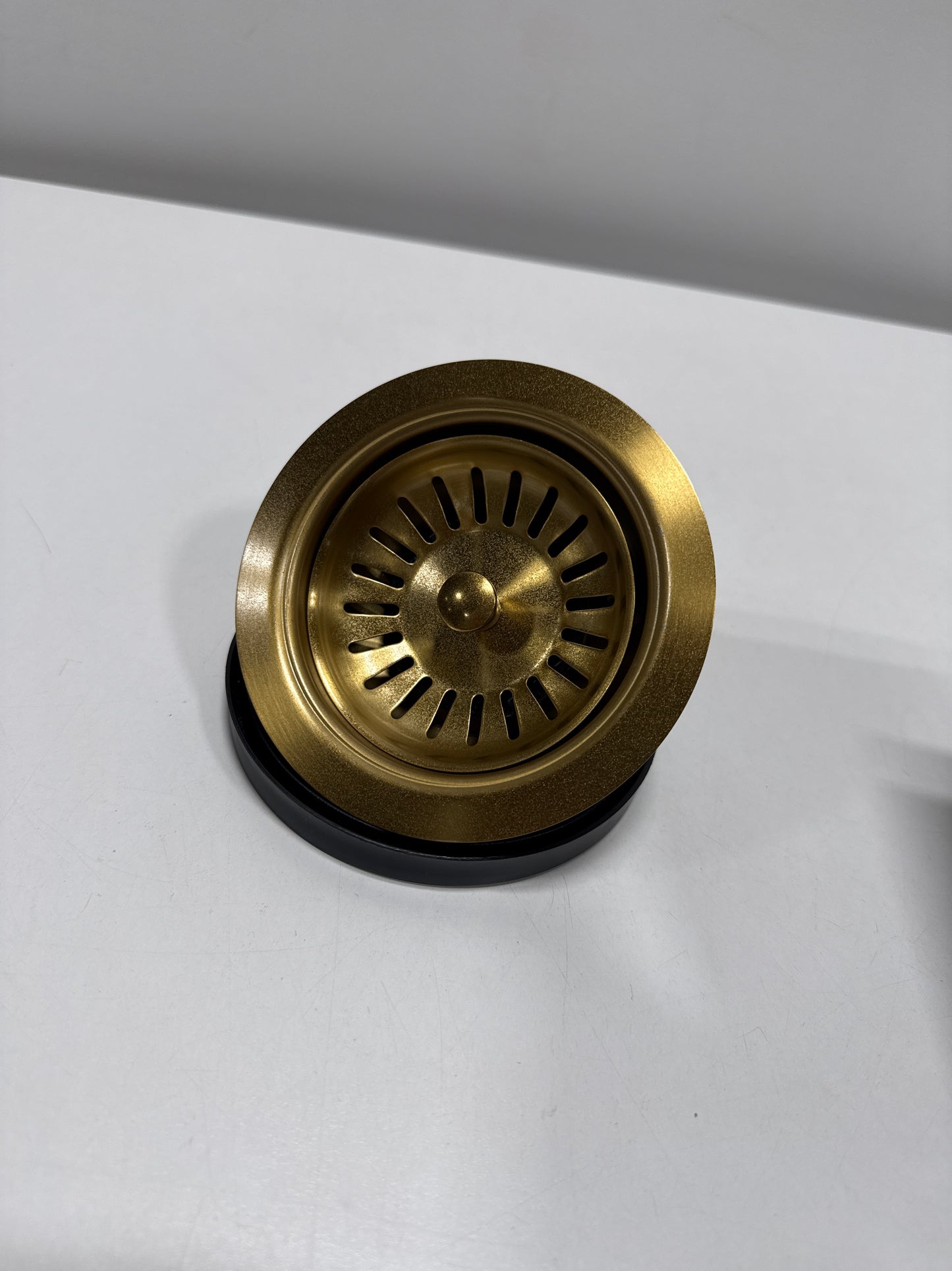 Signature Hardware 949204 3-1/2" Garbage Disposal Flange with Basket Strainer