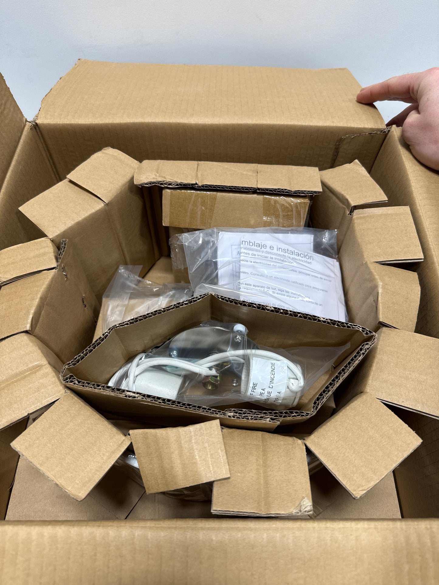 Progress Lighting P3712-09 Inspire Two-Light Semi-Flush, Brushed Nickel