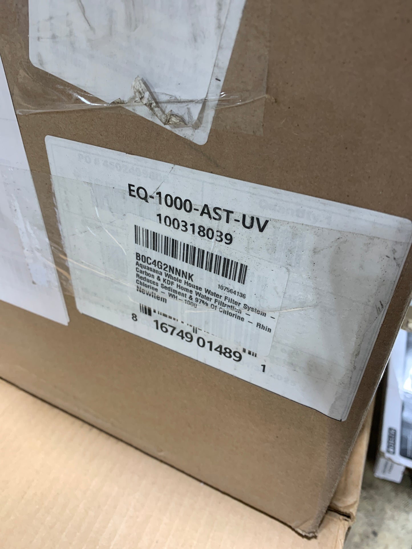 Aquasana AQ-UV-10C Whole House UV Filter, Chrome