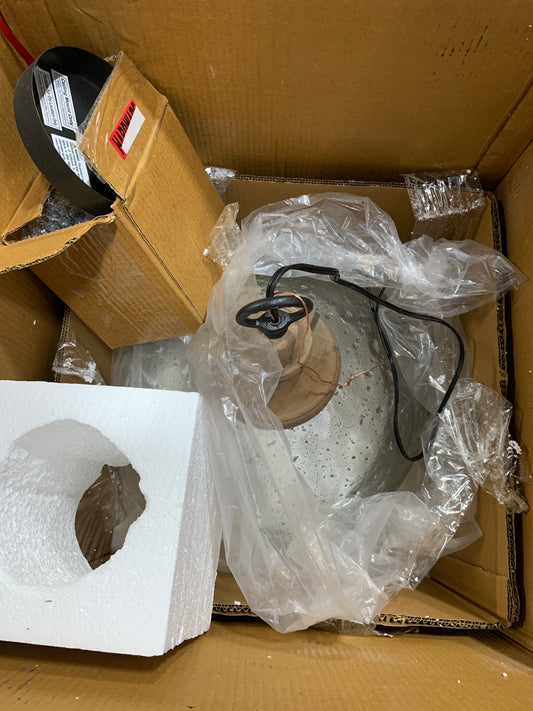 Capital Lighting Rustic Wooden Finial Pendant Light - 336011YP-484