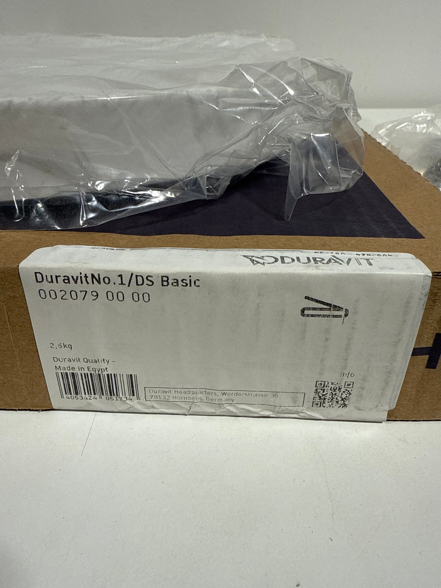 Duravit 002079 DuraStyle Elongated Closed-Front Toilet Seat with Soft Close White