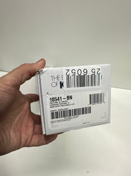 KOHLER K-10541 Traditional 18" Grab Bar