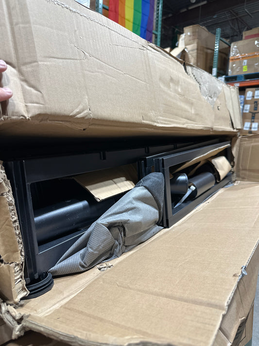 EnForce 7" Metal Box Spring with Headboard Bracket and Legs - Queen