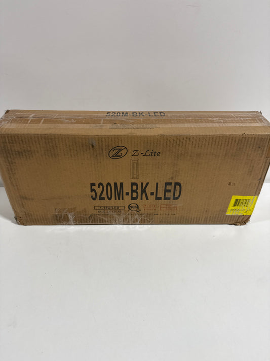 Z-Lite Keaton 20 Inch Tall LED Outdoor Wall Light Keaton - 520M-BK-LED - Modern Contemporary