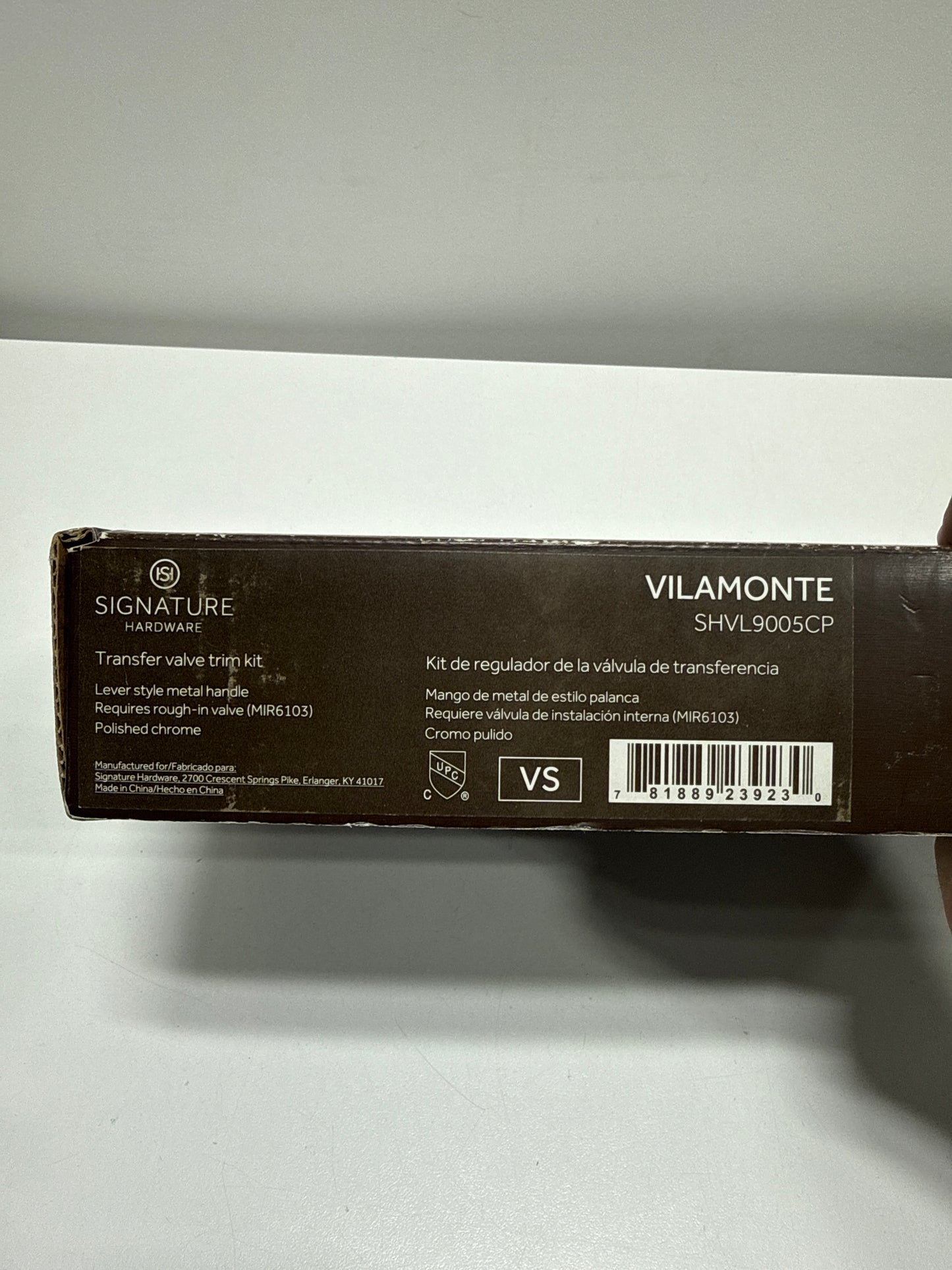 Signature Hardware 449938 Vilamonte 6 Function Diverter Valve Trim - Less Valve - Chrome