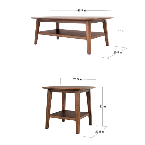 Damage Point Reyes 3-piece Occasional Table Set