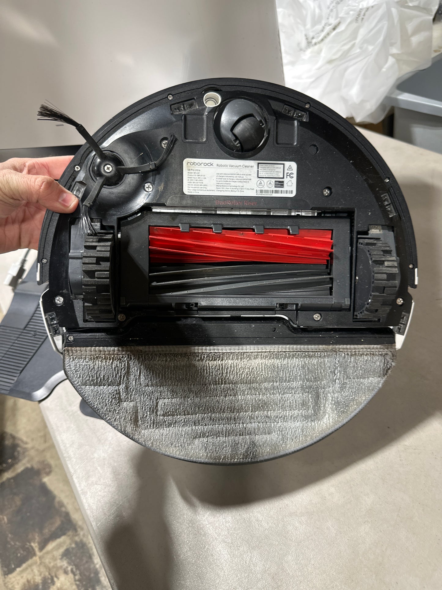 Used Roborock S8 Pro Ultra Robot Vacuum with RockDock Ultra - White