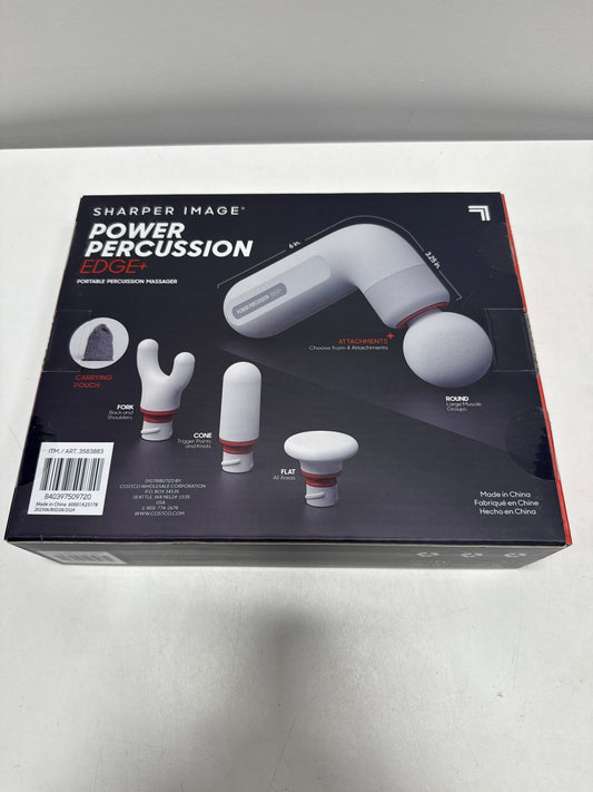 Sharper Image Power Percussion Edge+ Portable Percussion Massager