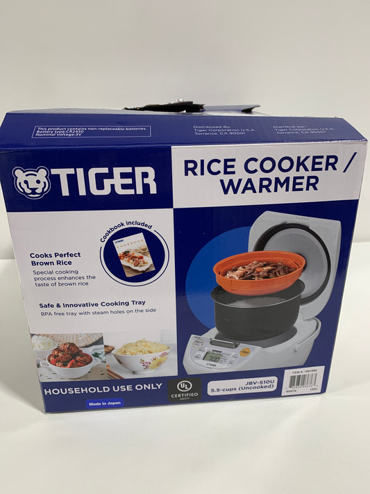 Tiger 5.5-Cup Micom Rice Cooker and Warmer