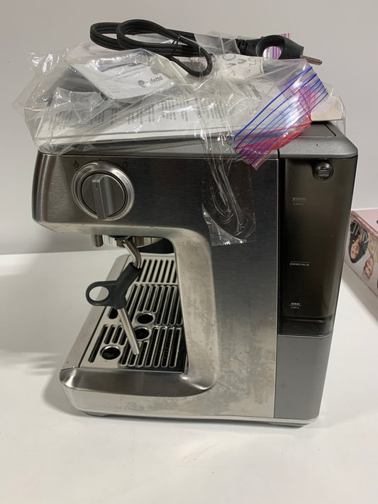 Used Breville - the Barista Express Impress Espresso Machine - Brushed Stainless Steel