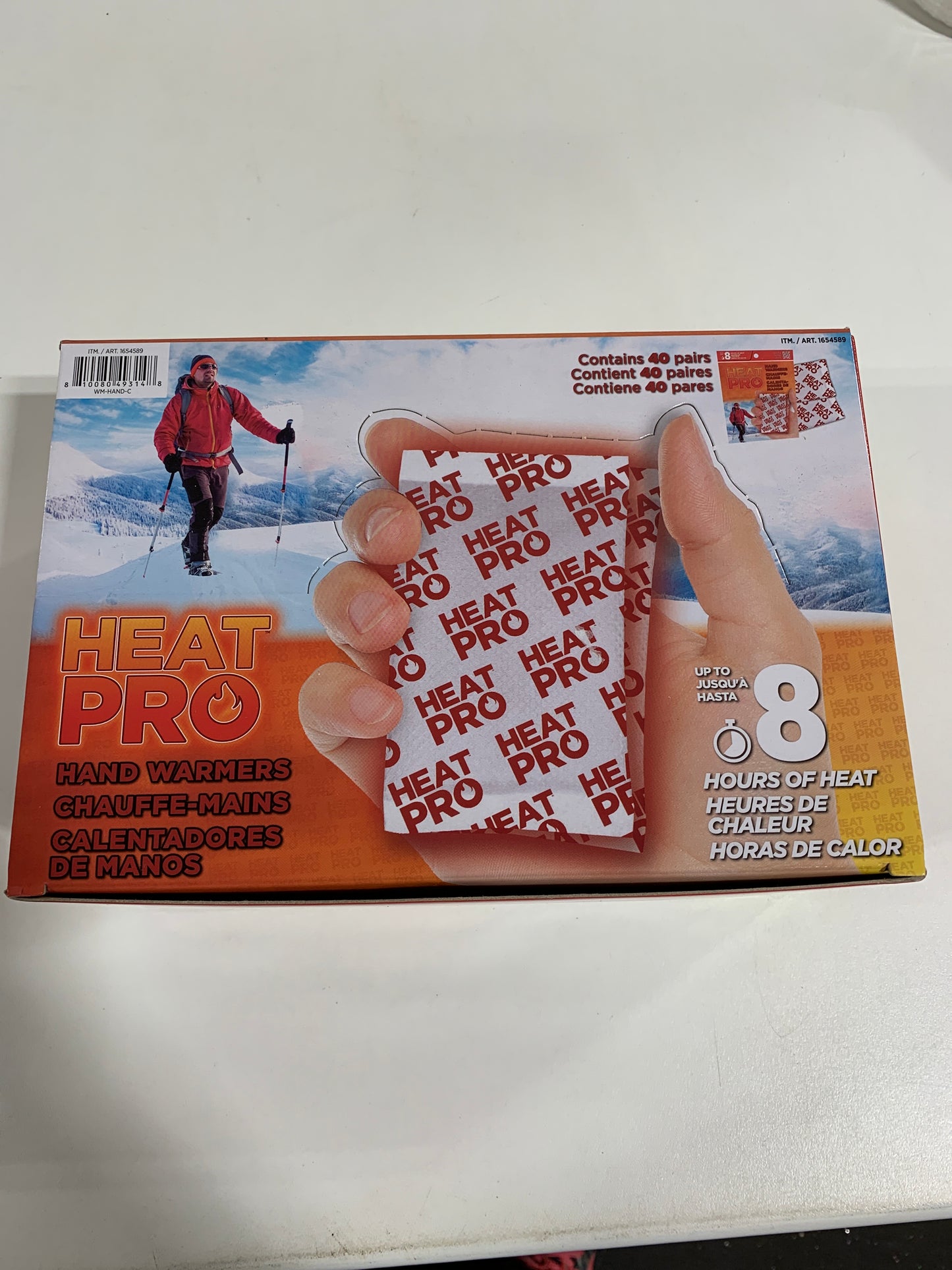 Heat Pro 40 Pairs Hand Warmers up to 8 Hours