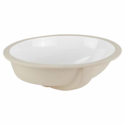 Signature Hardware Mangrove 20" Vitreous China Undermount Bathroom Sink