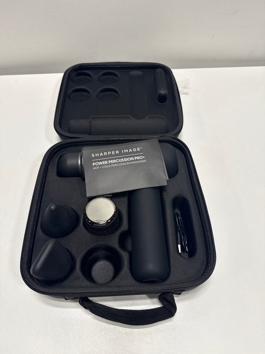 Sharper Image Power Percussion Pro+ Hot + Cold Percussion Massager Gun
