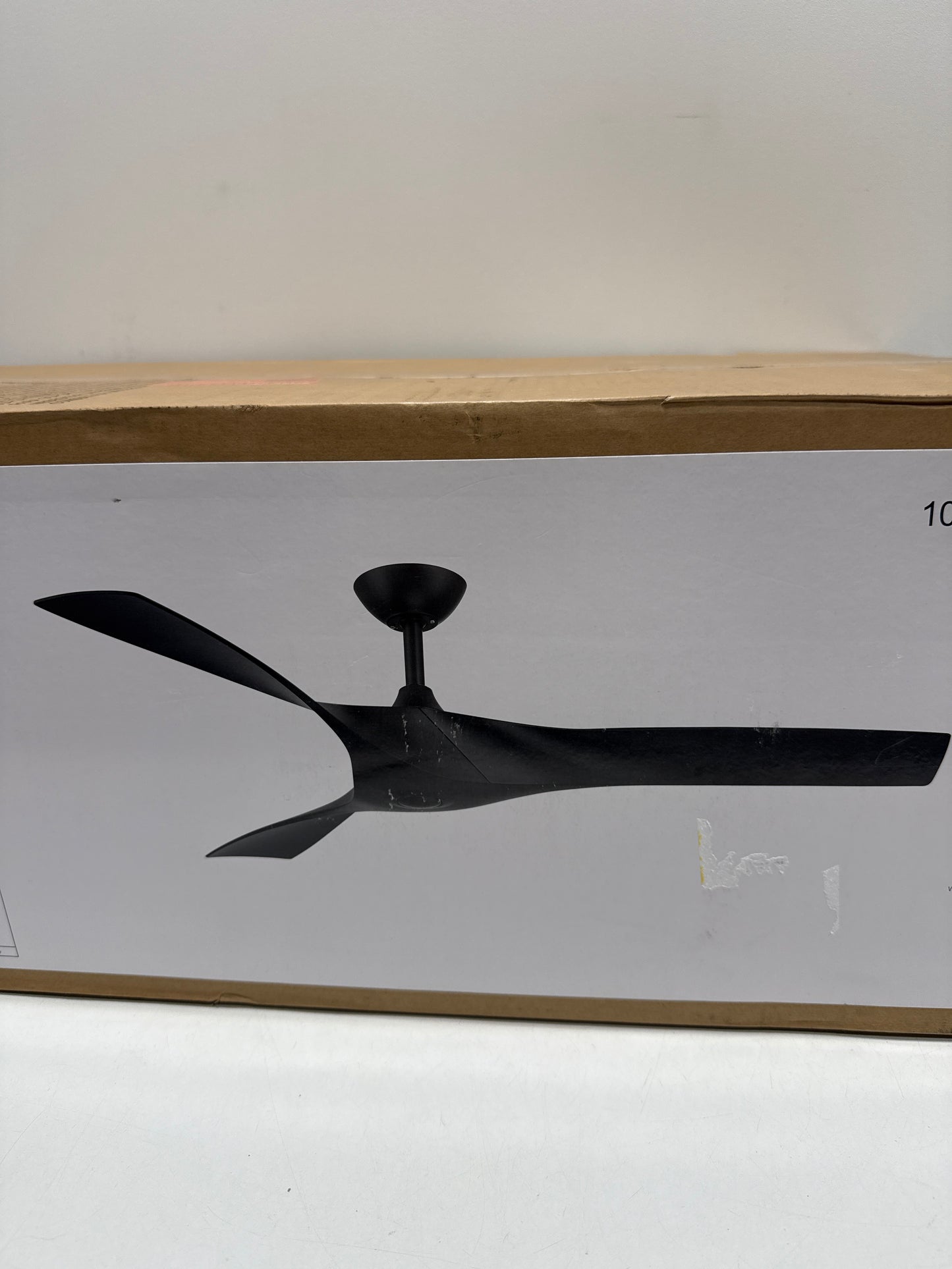 Wesley 52 in. Indoor/Outdoor DC Motor Ceiling Fan in Black with Remote Control