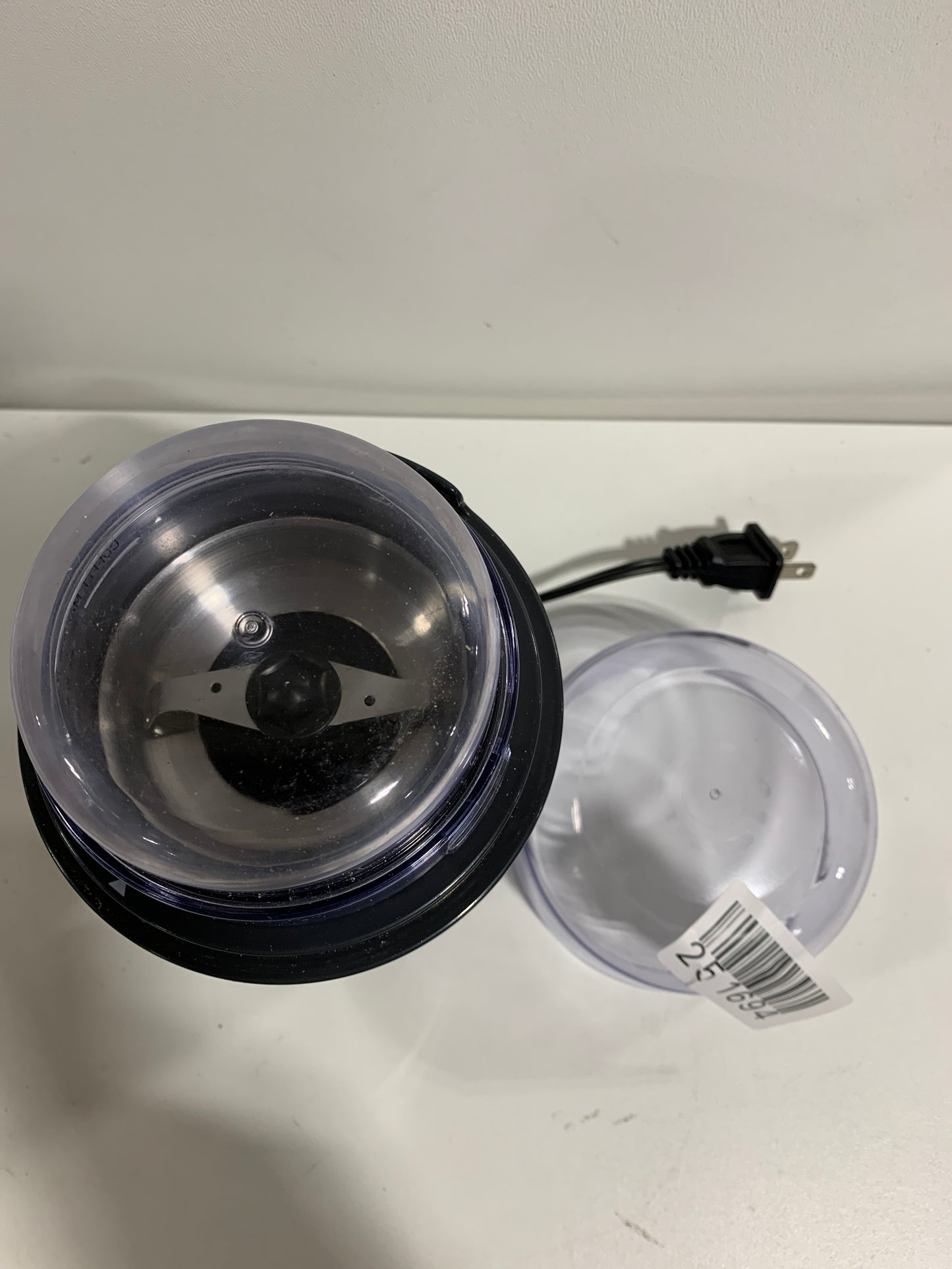 Used Proctor Silex Sound Shield Coffee Grinder - 80402 - Black