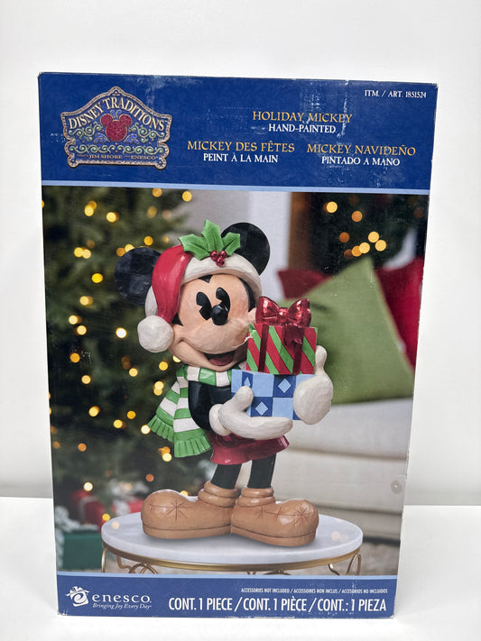 Kirkland Holiday Mickey with Presents Statue 43,82 cm (17,25 in.) - *Christmas & Seasonal