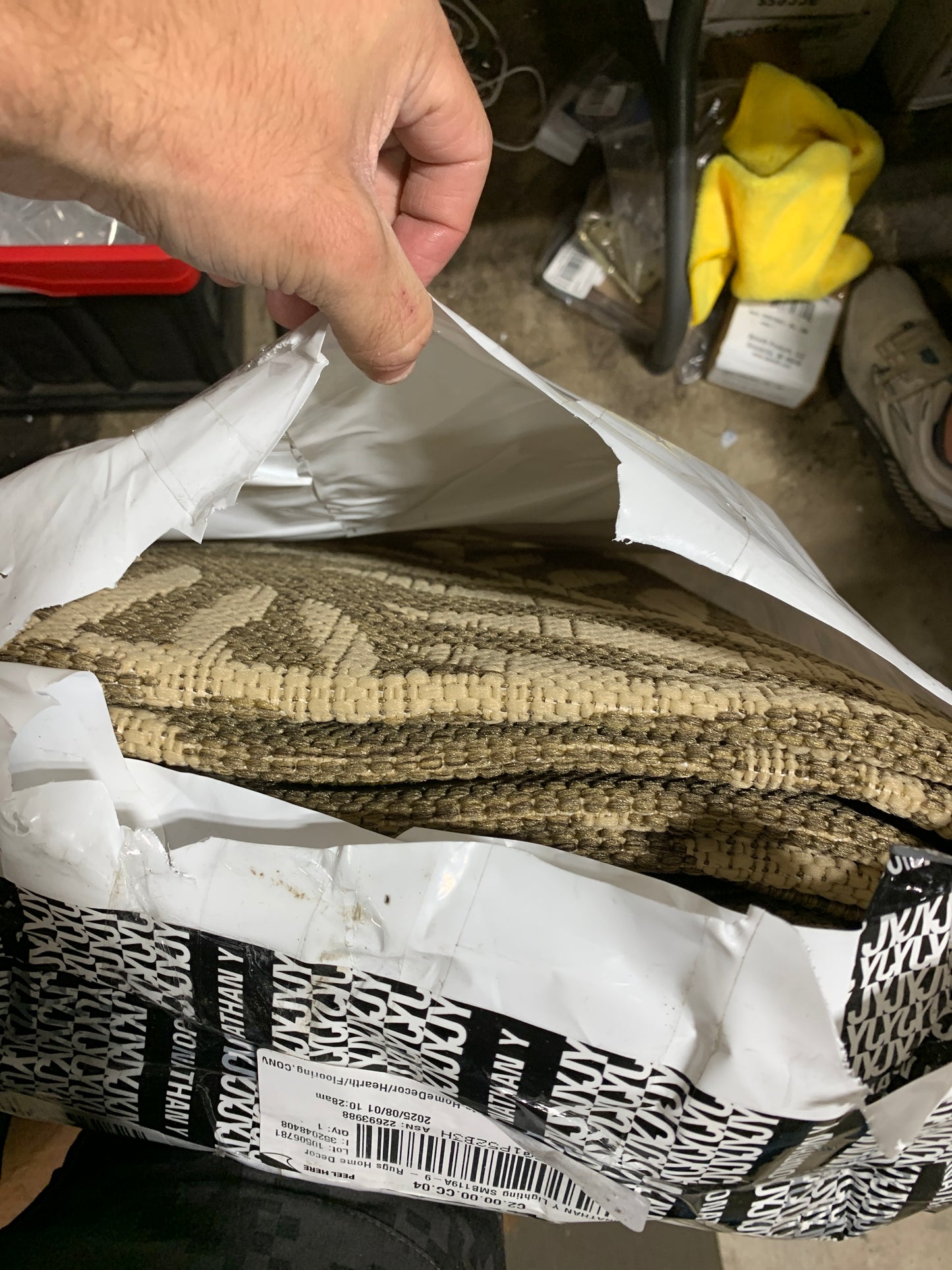 JONATHAN Y Lighting Santa Monica 9' x 12' Polypropylene Botanical Indoor/Outdoor Area Rug