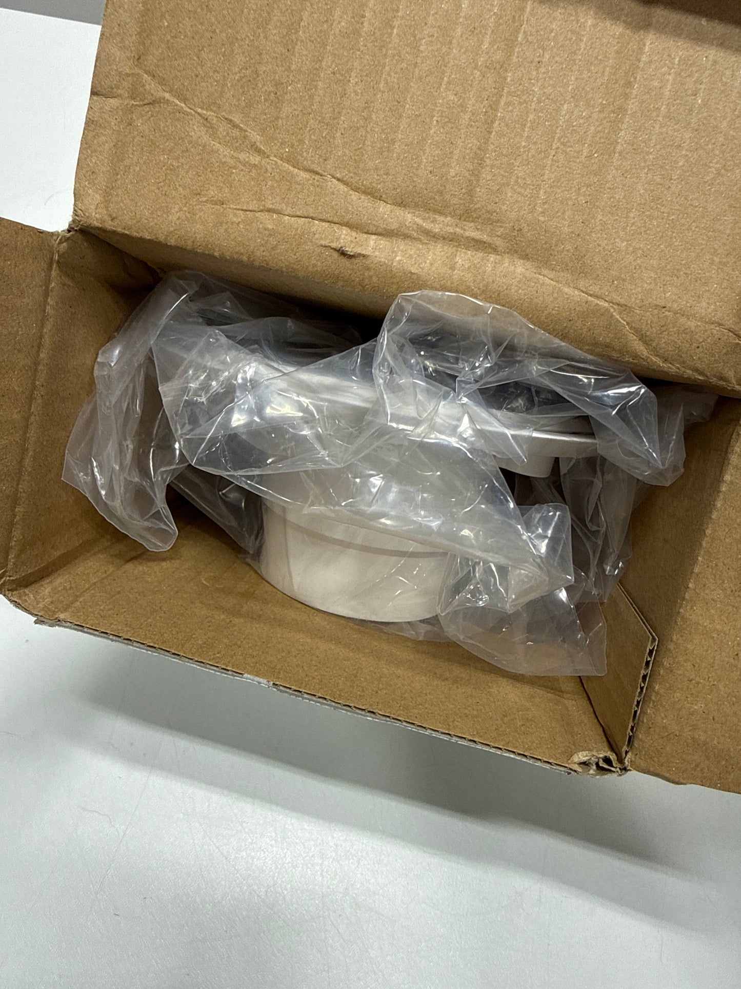 Signature Hardware 561529 PVC Shower Drain Flange White