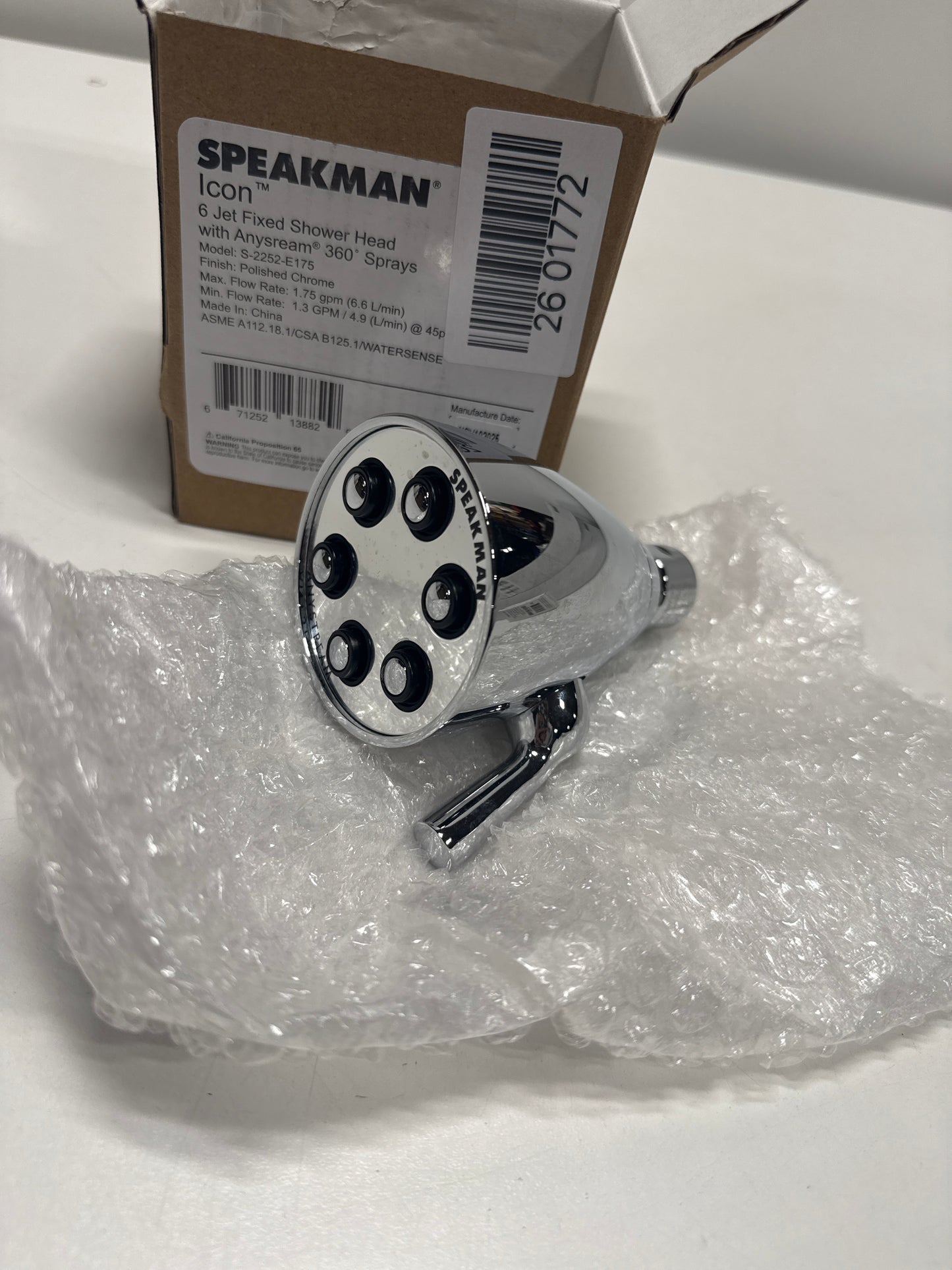 Speakman S-2252-E175 Chrome