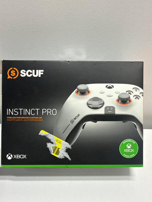 Used SCUF - Instinct Pro Wireless Performance Controller for Xbox Series X|S Xbox One PC and Mobile - White