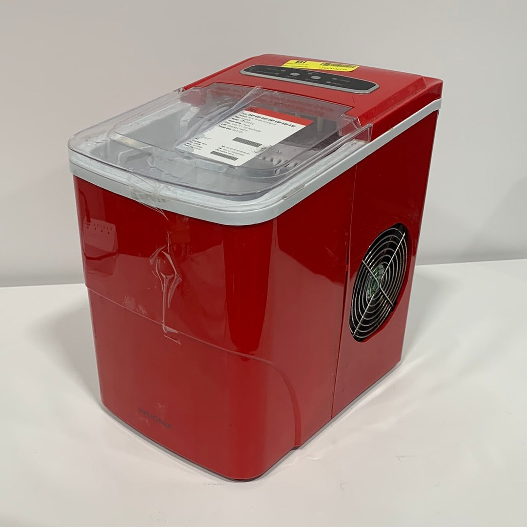 Insignia - 26 libras. Máquina de hielo portátil con apagado automático multicolor