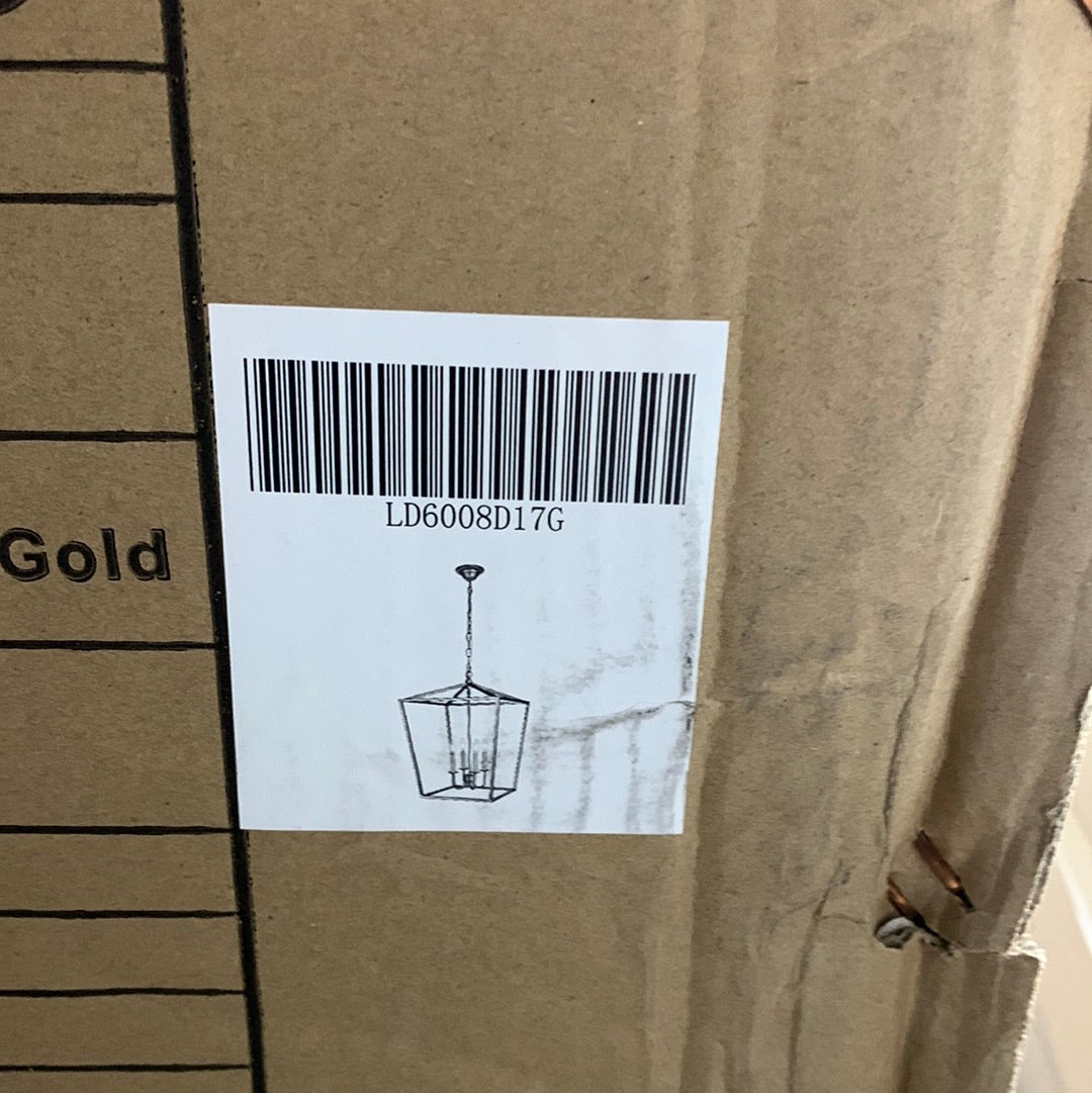 Elegant Lighting Maddox 4 Light 17" Wide Taper Candle Pendant