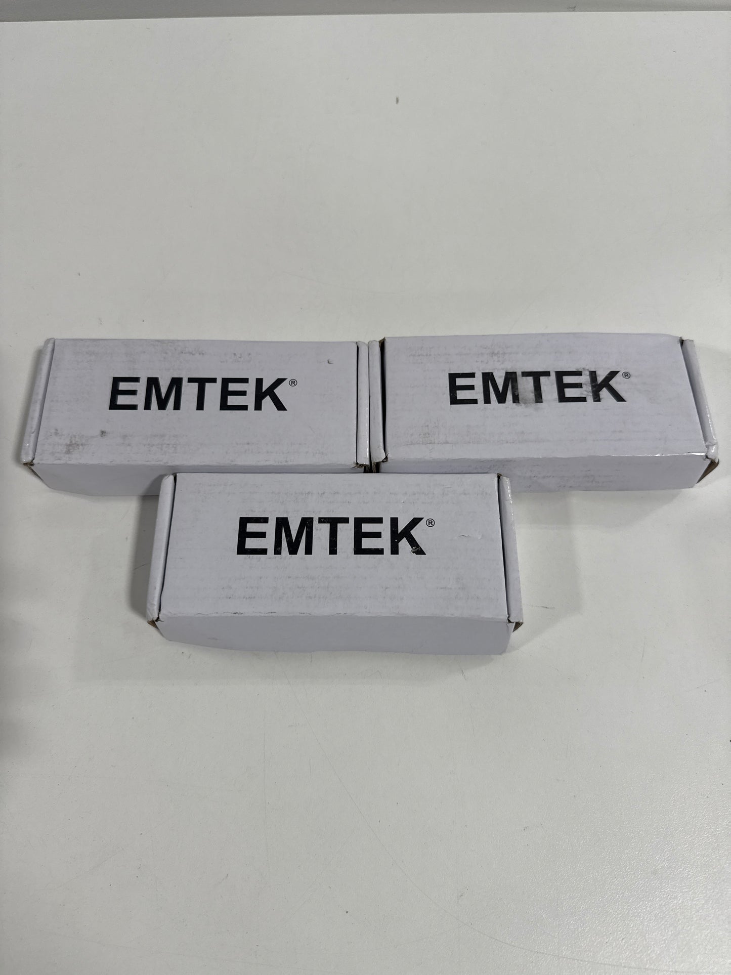 3 x Emtek Plain Bearing Square Corner Hinge Black - Pair 9101319 Us19