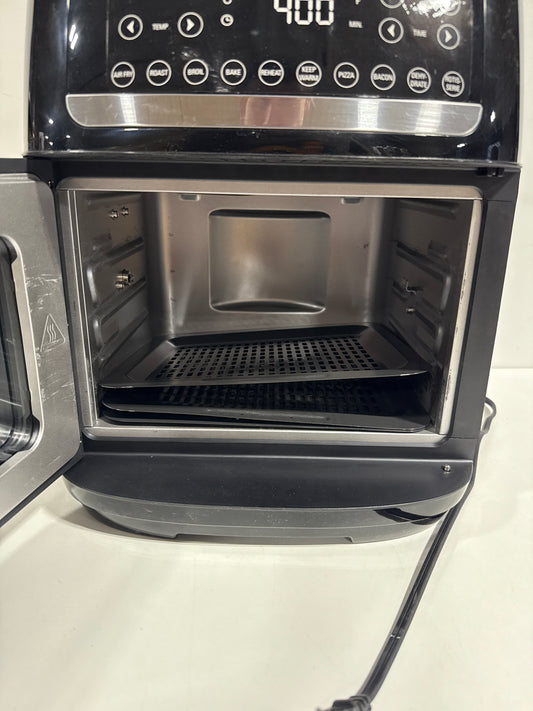 See Desc Bella PRO - 12.6-qt. Touchscreen Air Fryer Pizza Oven - Stainless Steel
