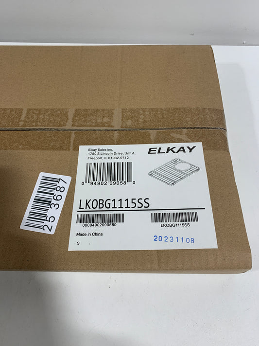 Elkay Quartz 14.625 in. X 11 in. Bottom Grid for Kitchen Sink in Stainless Stee