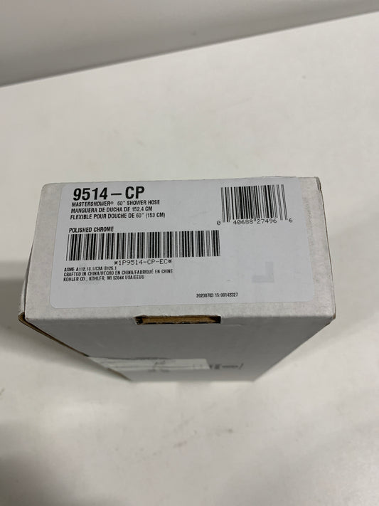 Kohler MasterShower 60 in. Metal Shower Hose in Polished Chrome