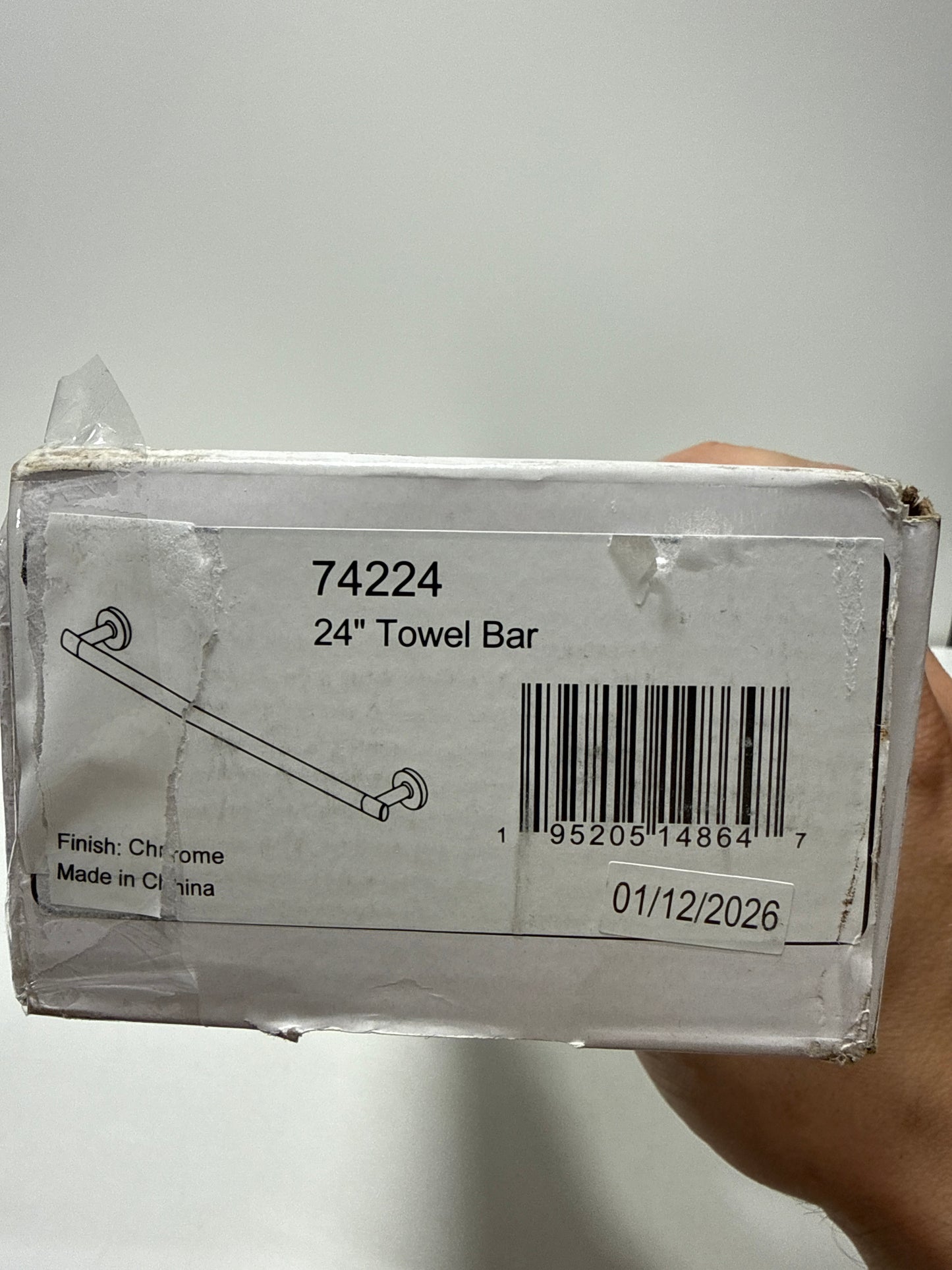 Delta 74224 Altado 24" Towel Bar Chrome