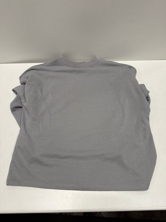NFL Kansas City Chiefs Women's Gray Long Sleeve French Terry Crew Sweatshirt M