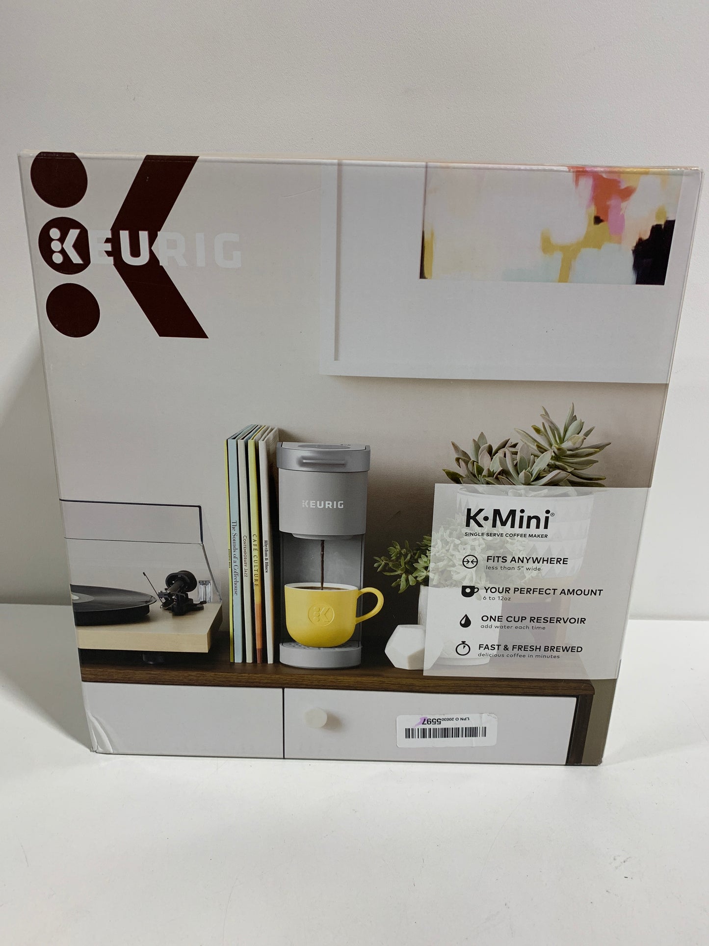 Keurig K-Mini Single-Serve K-Cup Pod Coffee Maker - Gray