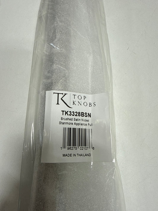 Top Knobs TK3328 Stanmore 18 Inch Center to Center Handle Appliance Pull