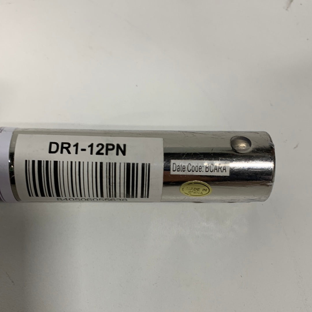 Fanimation 12" Ceiling Fan Downrod for 9' Ceilings Polished Nickel