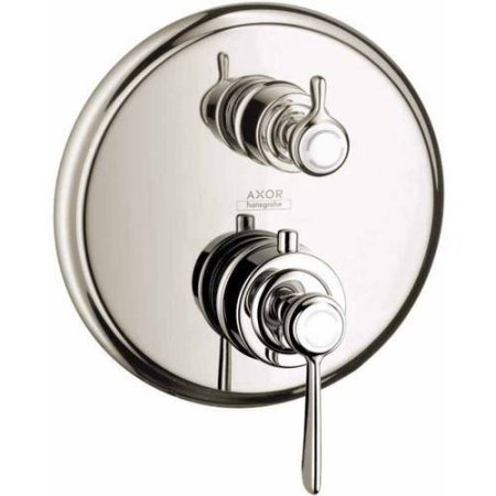 Axor 16821 Montreux Thermostatic Valve Trim with Integrated Diverter and Volume Controls Less Valve