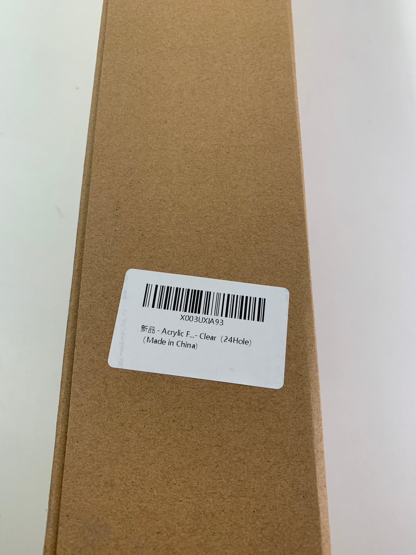 Acrylic Flower Vase Rectangular - Clear Floral Dining Table Centerpiece, 24 Inches Long Rectangle Acrylic Vase | Low Floral Modern Arrangement Vases for Home, Weddings Dining Table Decor (24Holes)