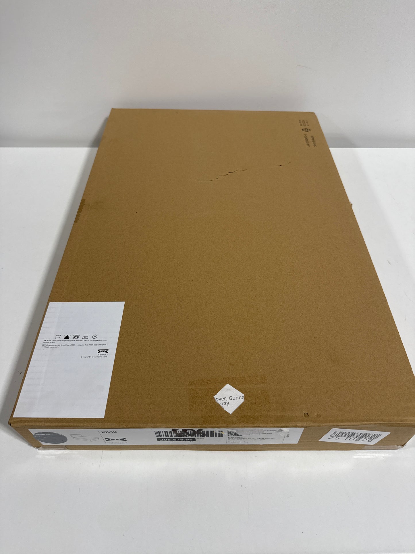 Kivik Chaise Cover, Gunnared Medium Gray 205.576.96