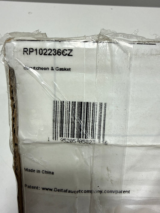 Delta Cassidy Repair Part - Escutcheon and Gasket Model: RP102236CZ