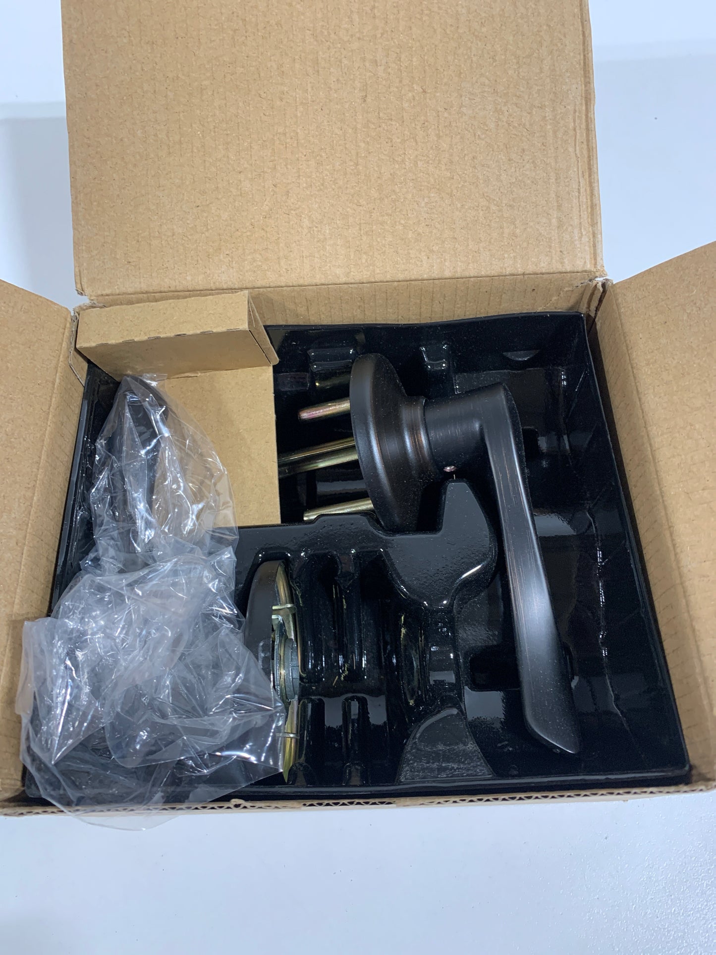 Kwikset 200BL Balboa Reversible Passage Leverset Venetian Bronze